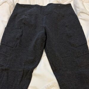 Vylette Ponte Leggings Juniors M High Rise Charcoal Stretch Pull On Pants